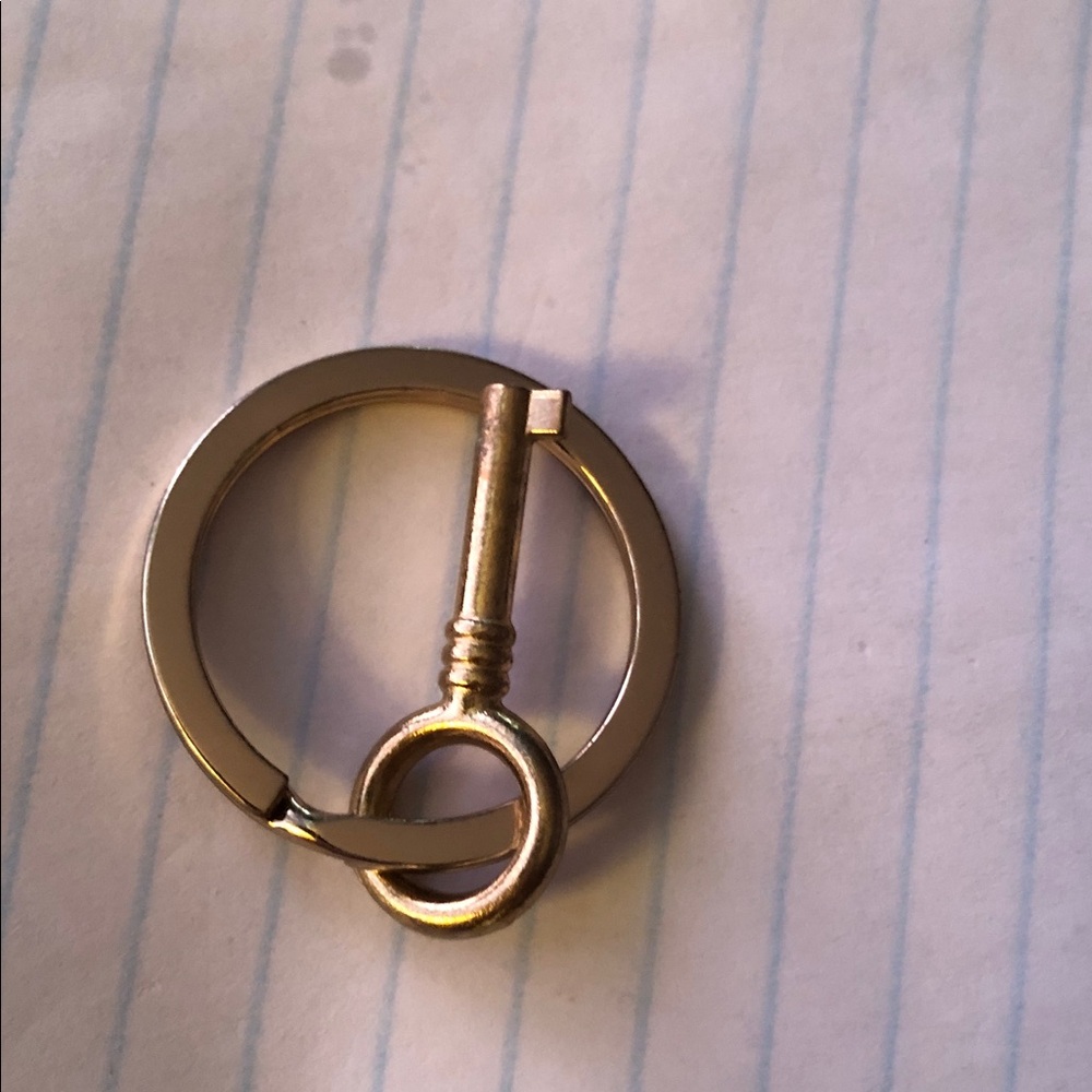Louis Vuitton Gold Padlock and Key Keychain Set - Picture 6 of 9